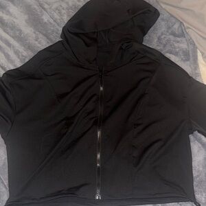 Women’s Black Hooded Jacket